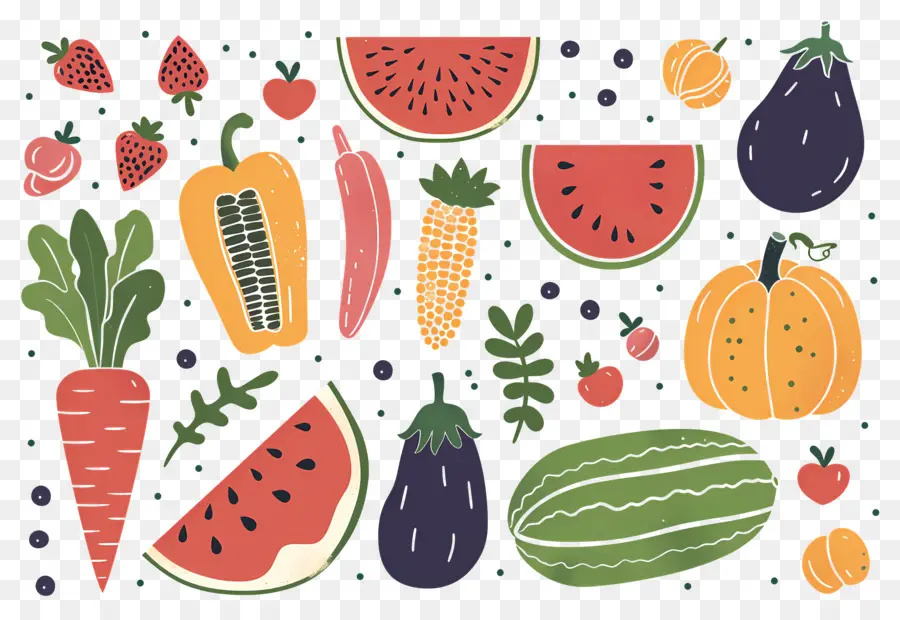 Fundo Alimentar，Frutas E Legumes PNG