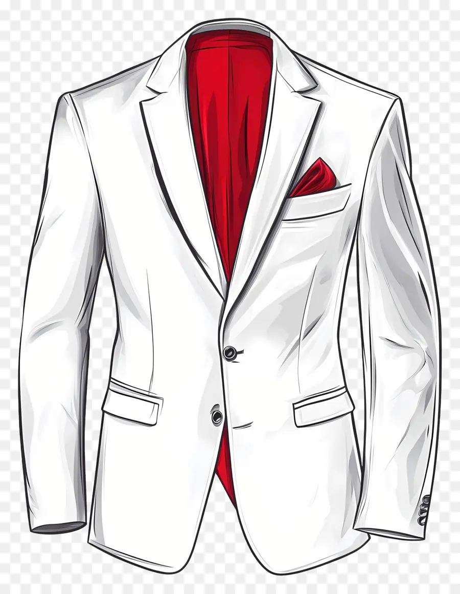 Blazer，Terno Branco PNG