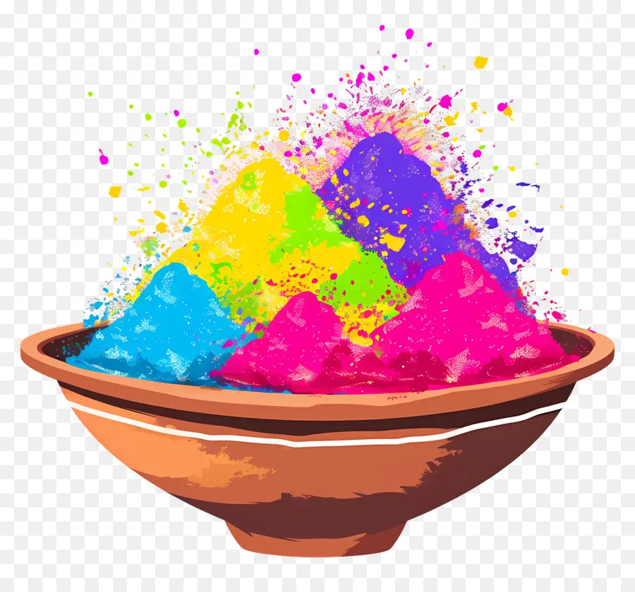 Fundo Holi，Pós Coloridos PNG