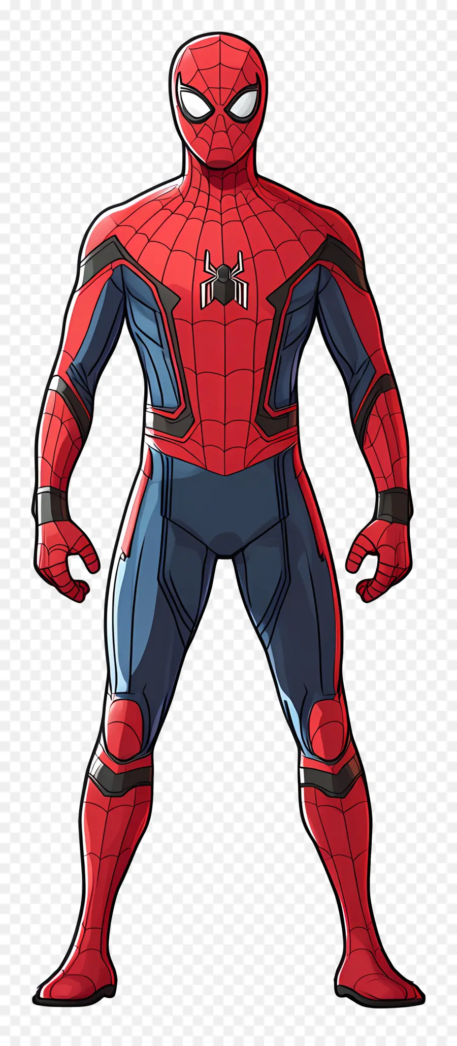 Homem Aranha Em Pé，Esboço Do Homem Aranha PNG