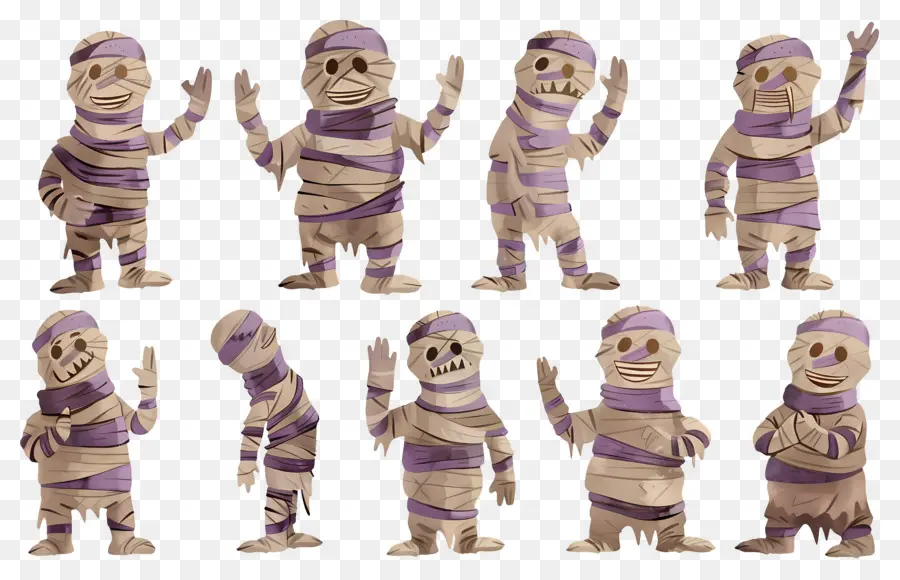 Múmia De Halloween，Múmias De Desenho Animado PNG