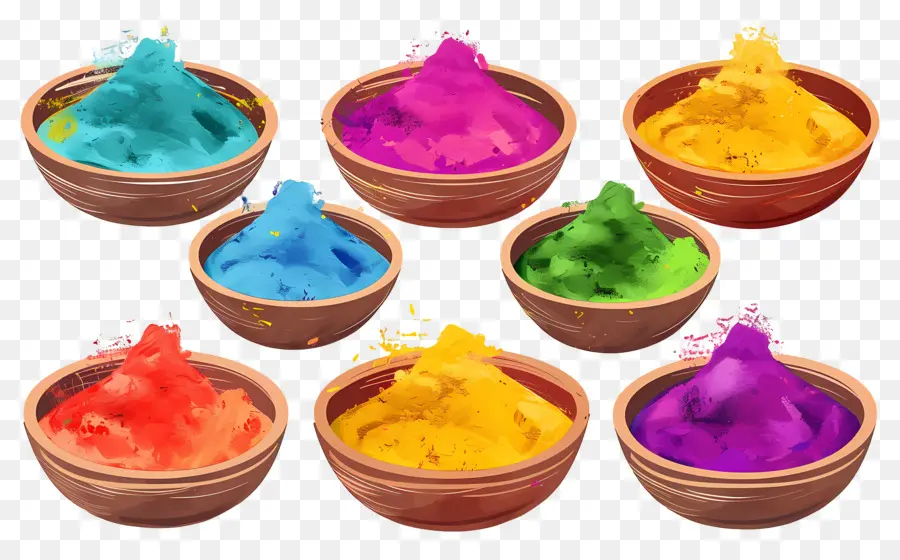 Fundo Holi，Pó Colorido PNG