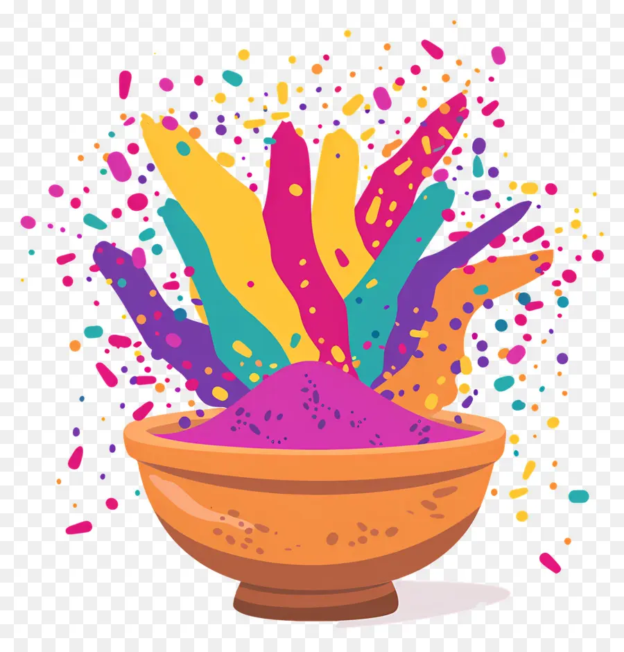 Fundo Holi，Pós Coloridos PNG