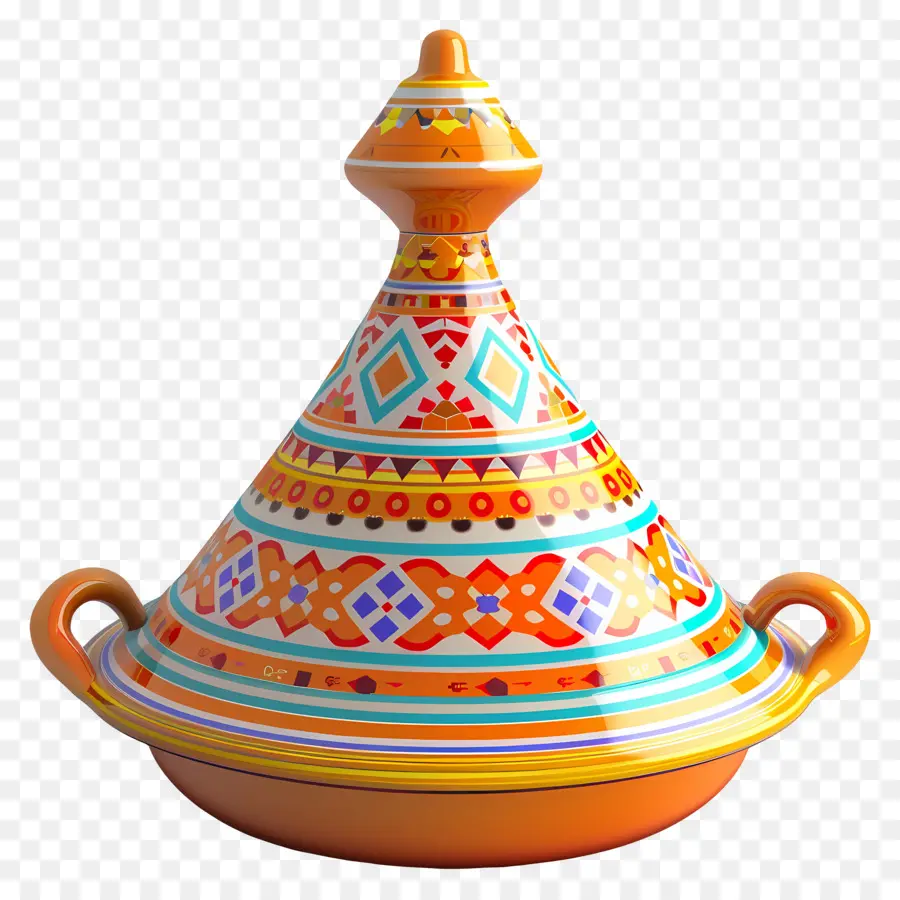 Comida Africana，Tagine Colorido PNG