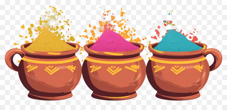 Fundo Holi，Pós Coloridos PNG