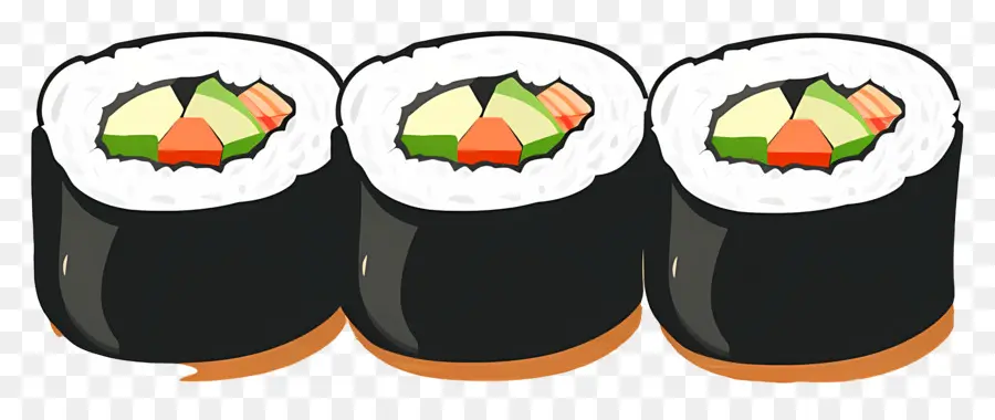 Rolinho De Sushi，Rolinhos De Sushi PNG