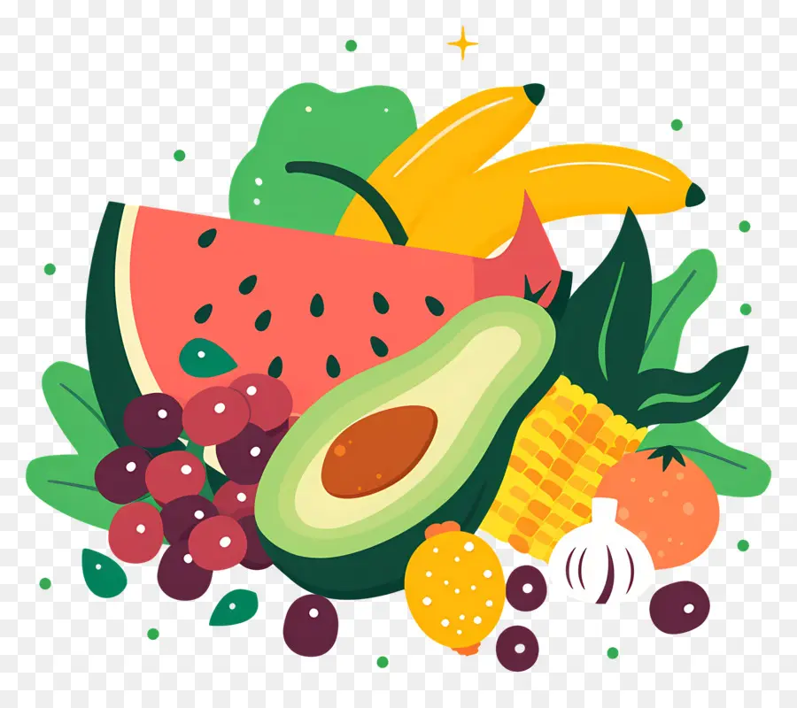 Fundo Alimentar，Frutas E Legumes PNG