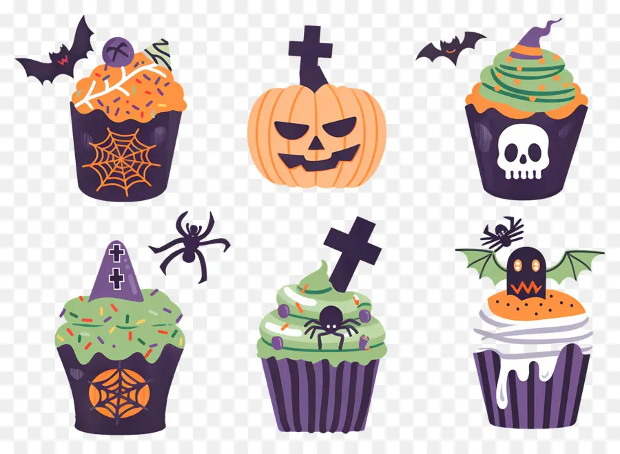 Bolinhos De Halloween，Abóbora PNG