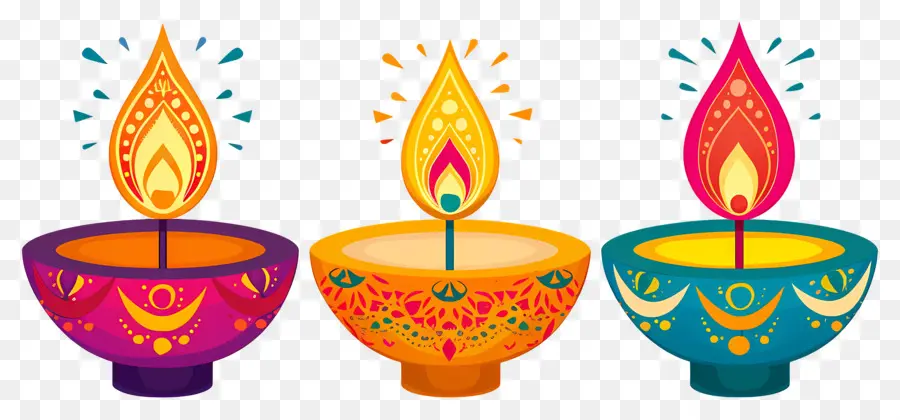 Vela Diwali，Diya Tradicional PNG