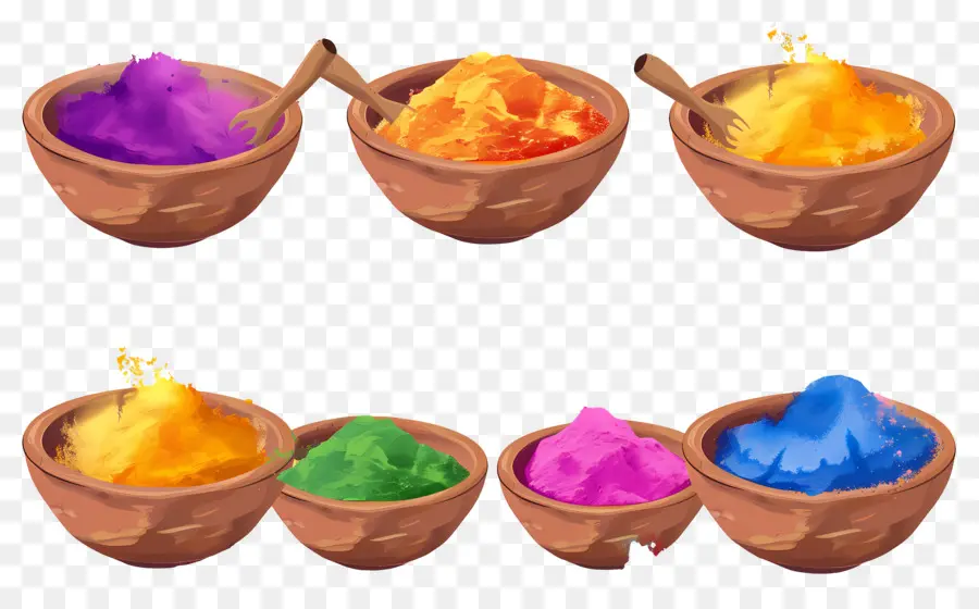 Fundo Holi，Pó Colorido PNG