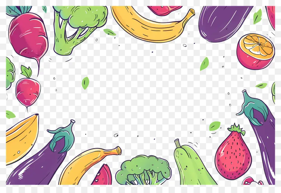 Fundo Alimentar，Frutas E Legumes PNG