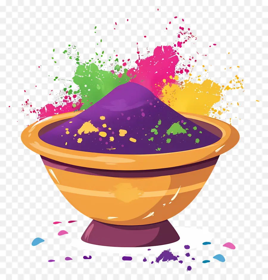 Fundo Holi，Pós Coloridos PNG