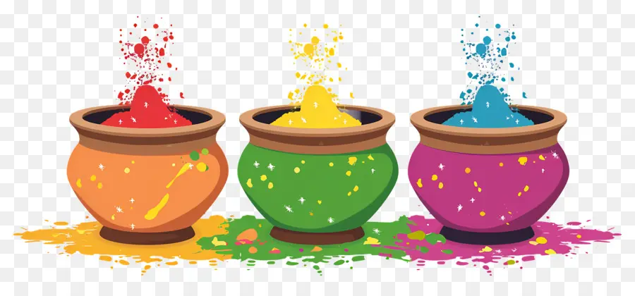 Fundo Holi，Pós Coloridos PNG