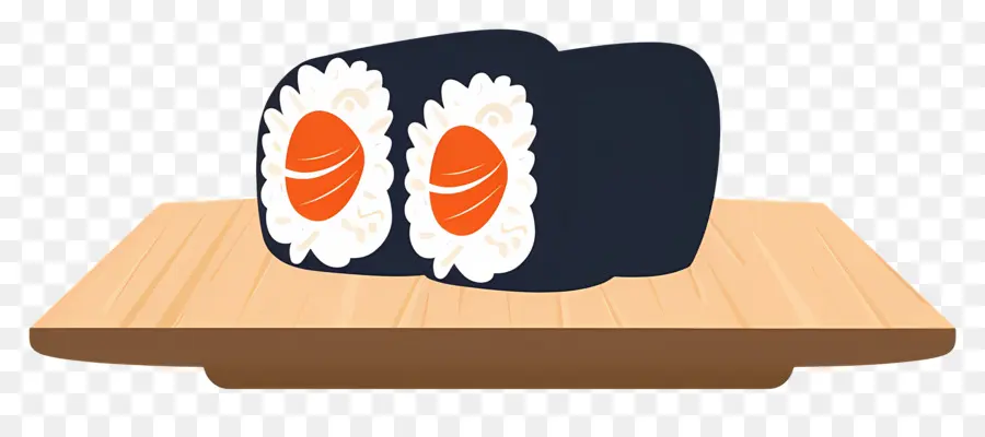 Rolinho De Sushi，Rolinhos De Sushi A Bordo PNG