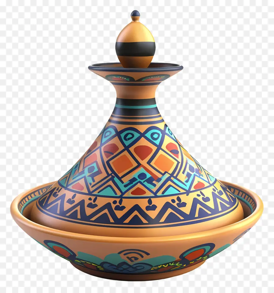 Comida Africana，Tagine Estampado PNG