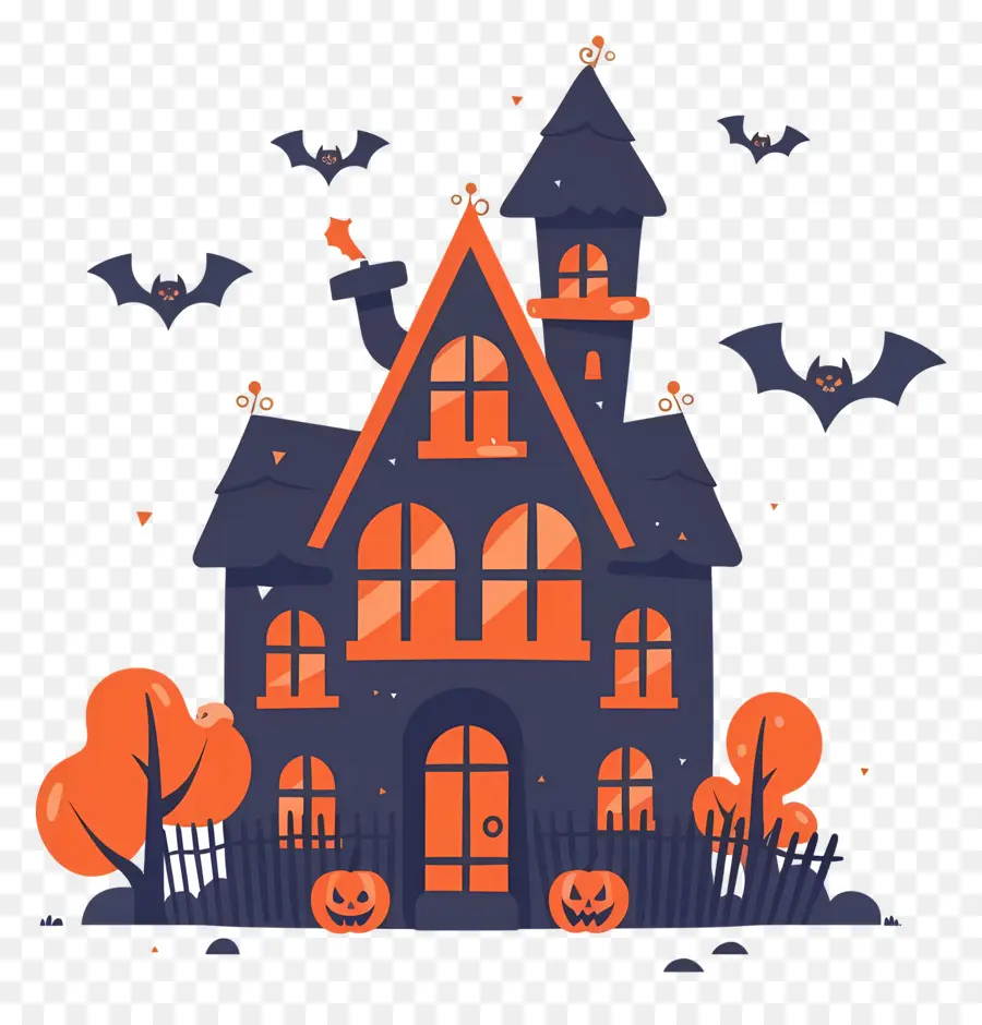 Casa De Halloween，Casa Escura PNG