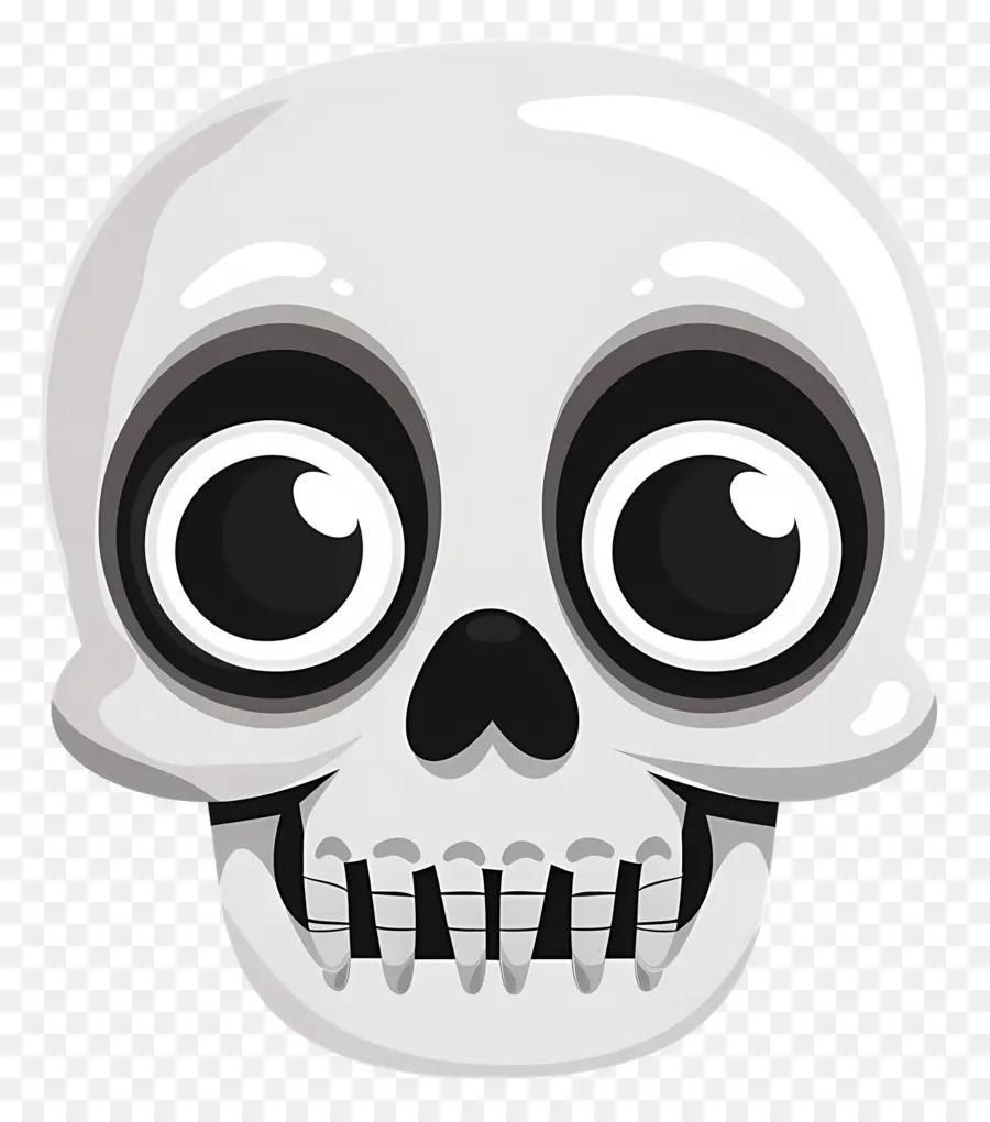 Caveira De Halloween，Crânio Fofo PNG