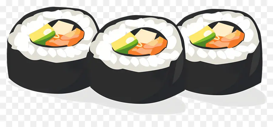 Rolinho De Sushi，Sushi PNG