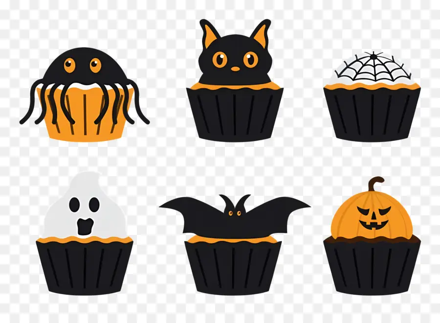 Bolinhos De Halloween，Gato PNG