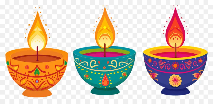 Vela Diwali，Diya Tradicional PNG