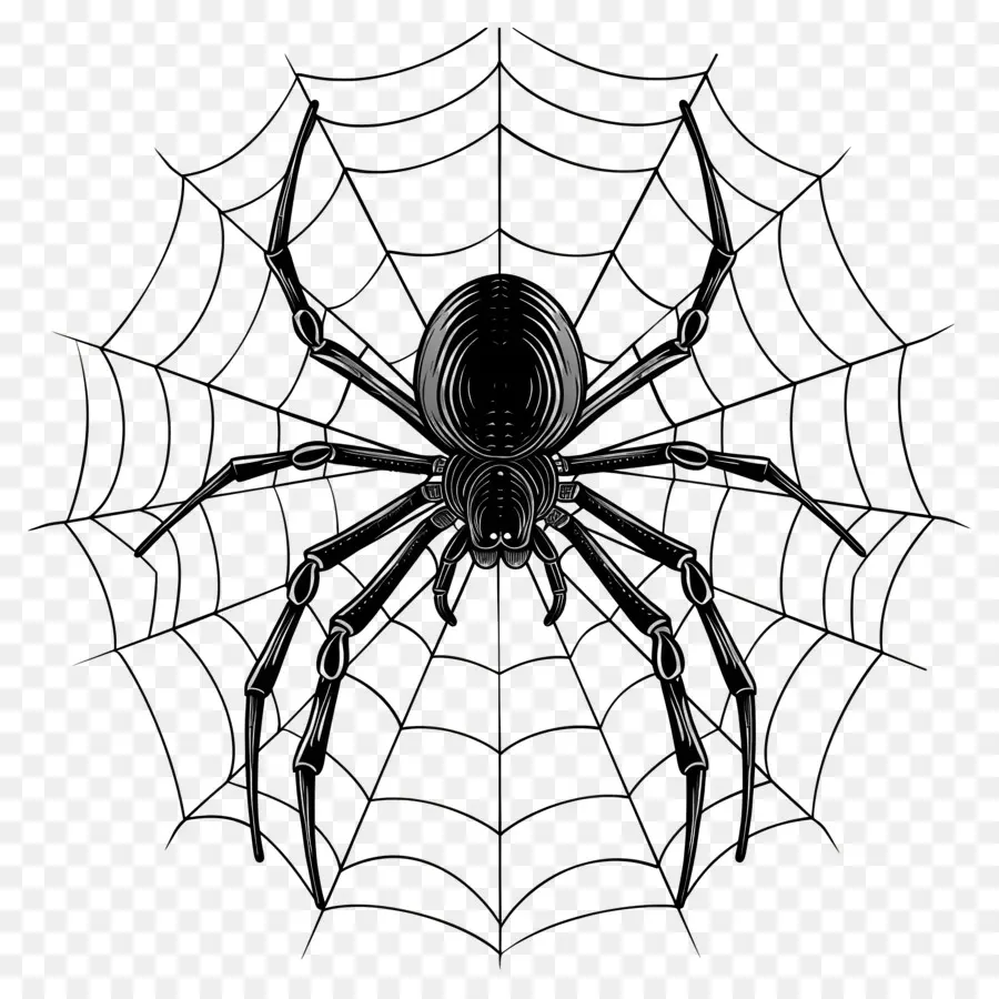 Teia De Aranha De Halloween，Aranha PNG