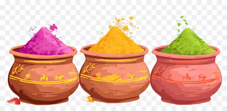 Fundo Holi，Pós Coloridos PNG