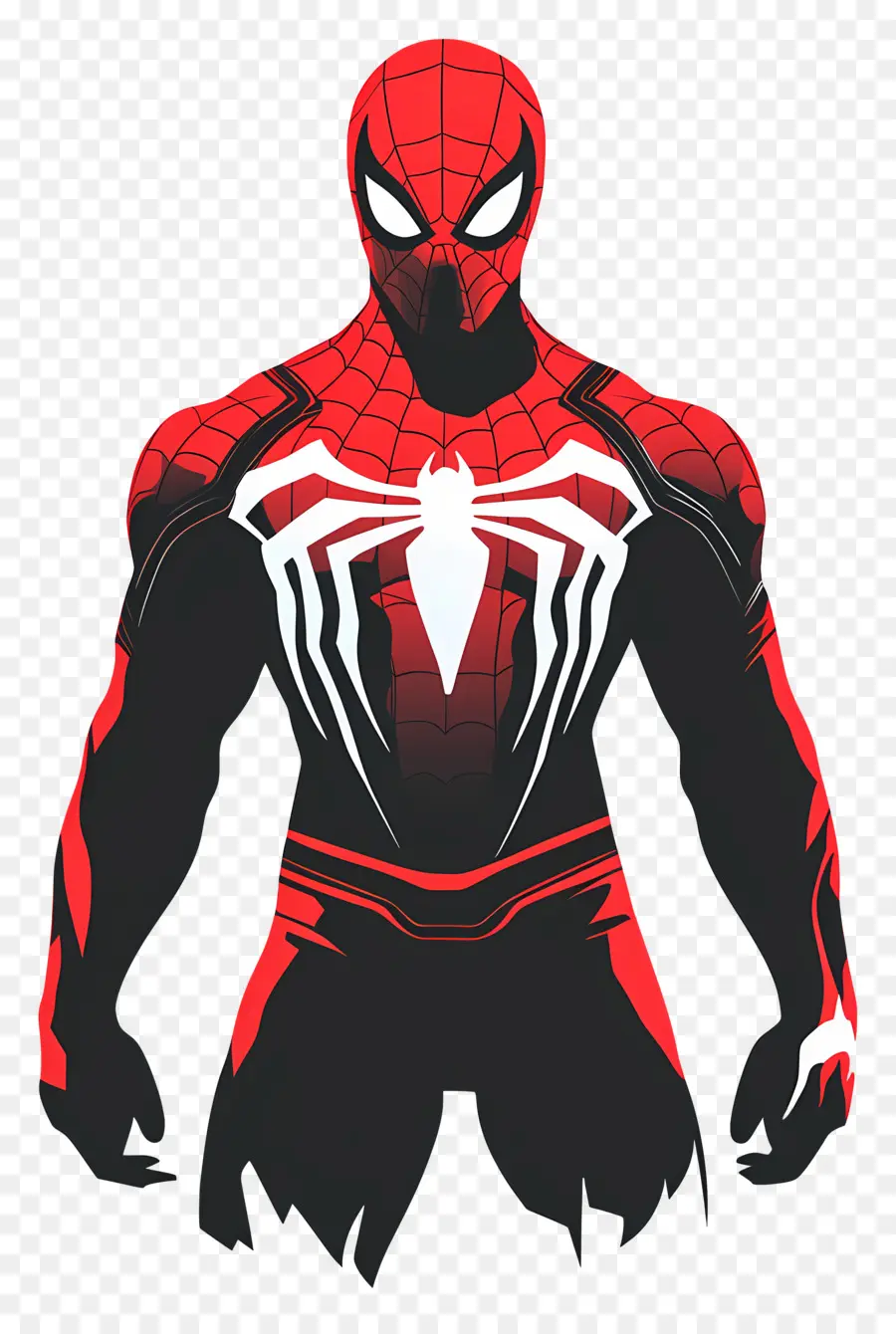 Homem Aranha Em Pé，Homem Aranha Sentado PNG