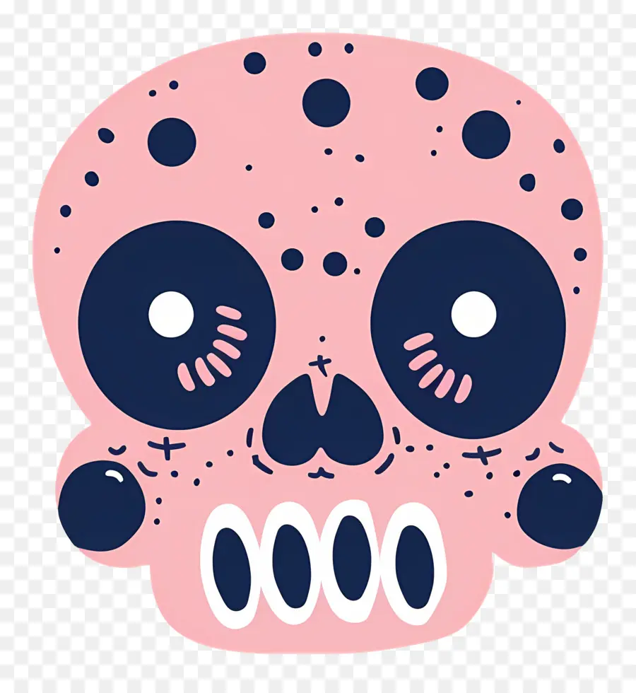 Caveira De Halloween，Crânio Decorativo PNG