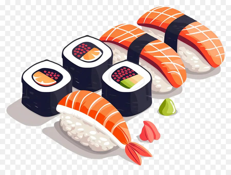 Dia Internacional Do Sushi，Rolinhos De Sushi PNG