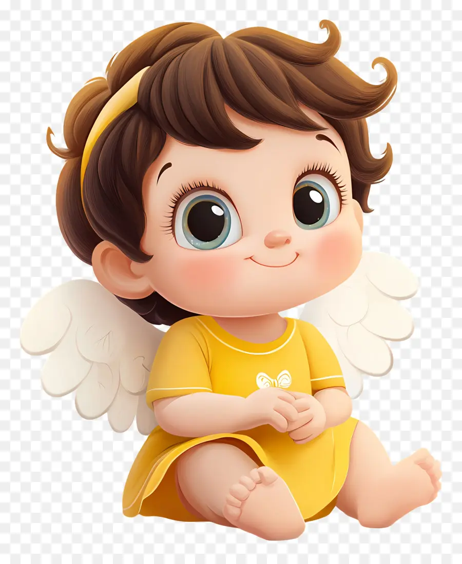 Bebê Anjo，Anjo Fofo PNG