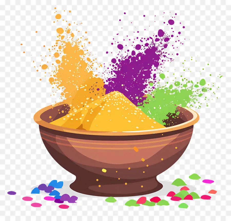 Fundo Holi，Pós Coloridos PNG