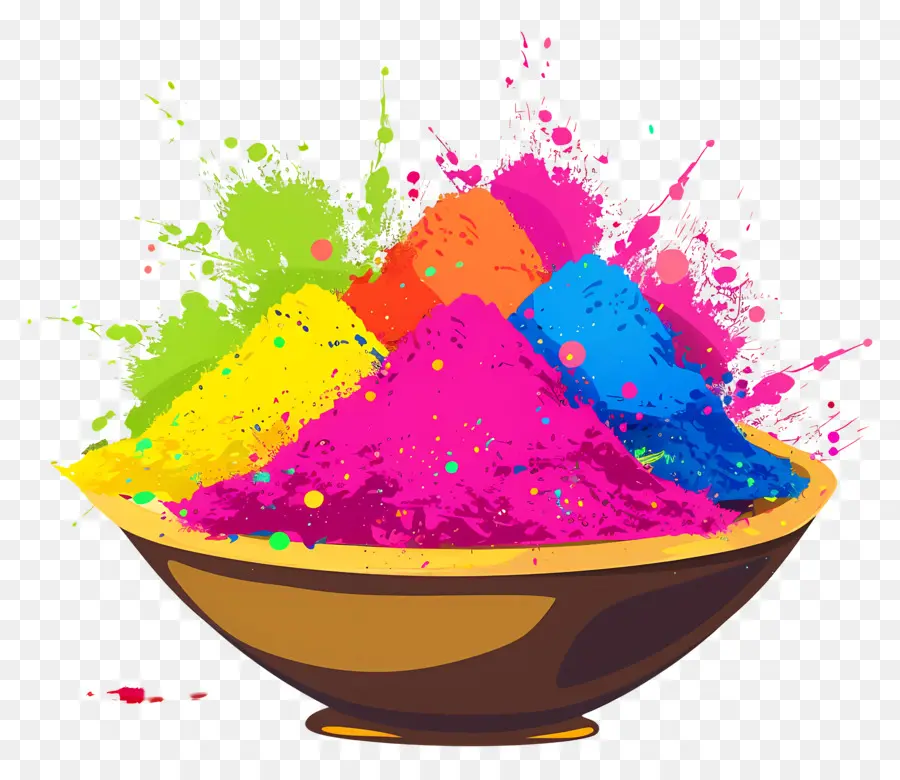 Fundo Holi，Pós Coloridos PNG