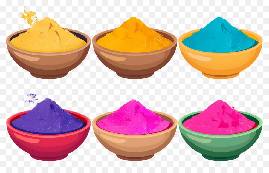 Fundo Holi，Pó Colorido PNG