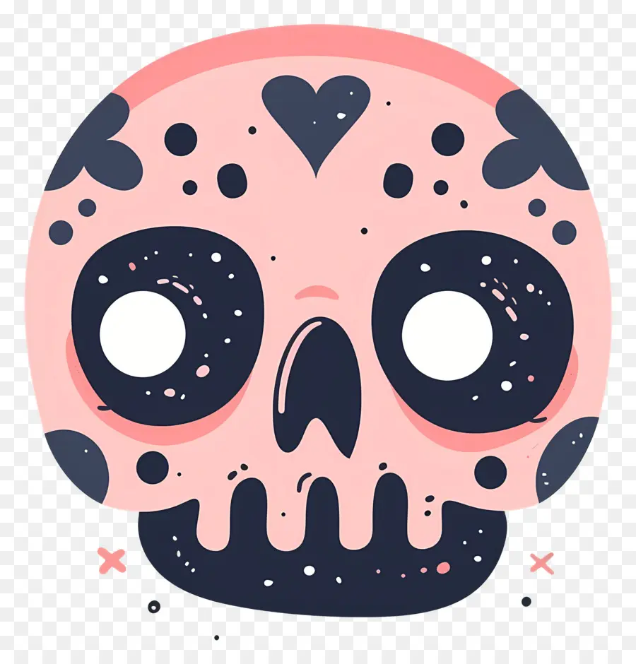 Caveira De Halloween，Crânio Decorativo PNG