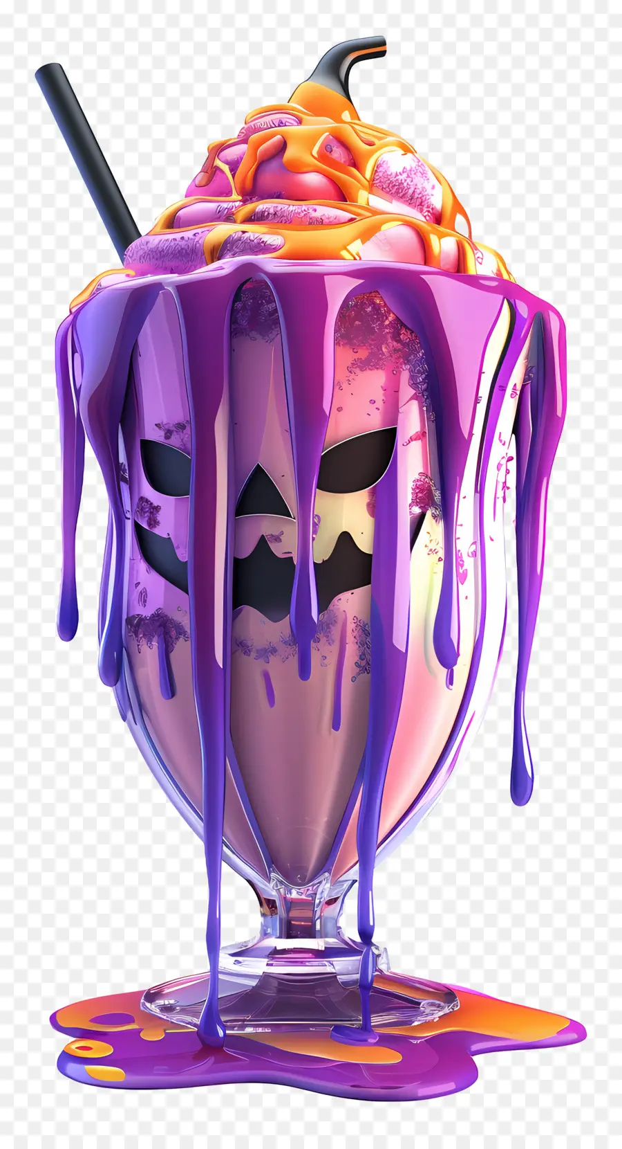 Batido De Halloween，Abóbora PNG