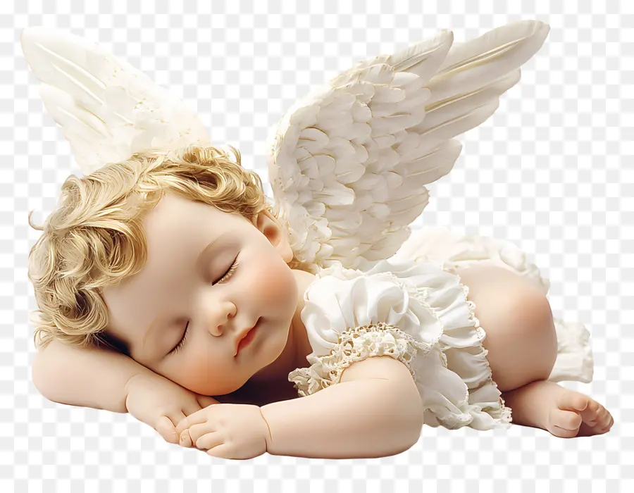 Bebê Anjo，Anjo Adormecido PNG