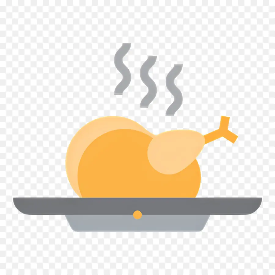 Comida De Frango，Frango Fumegante PNG