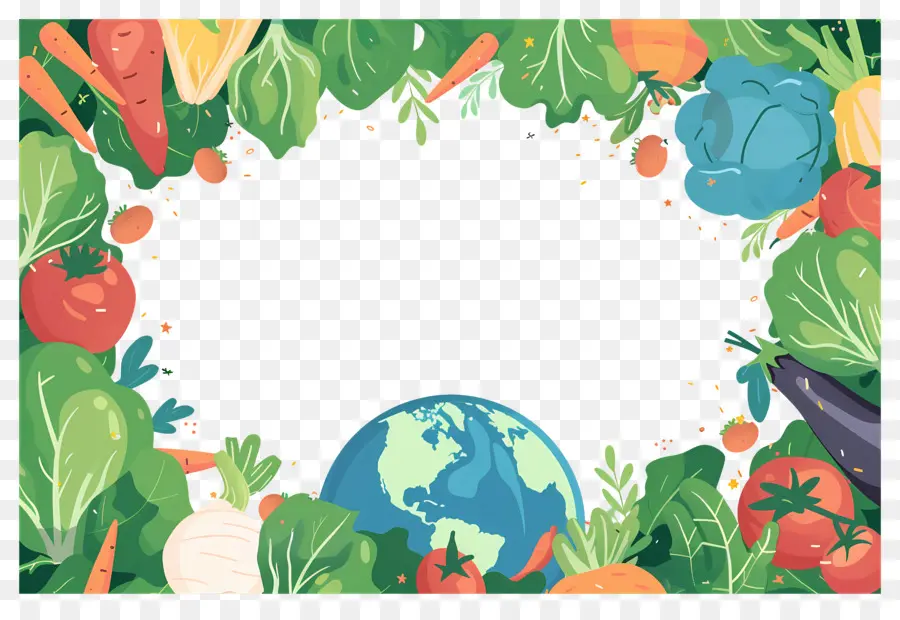 Fundo Alimentar，Terra E Vegetais PNG