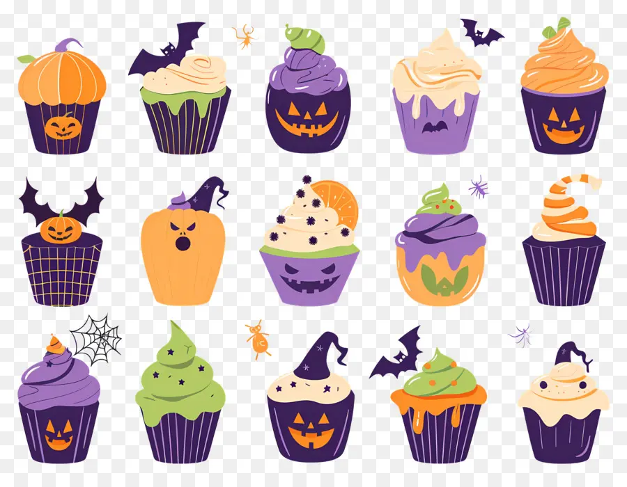 Bolinhos De Halloween，Gato PNG