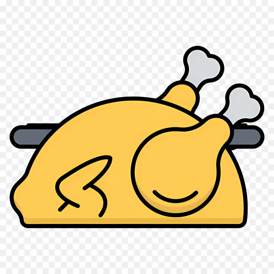 Comida De Frango，Frango De Desenho Animado PNG