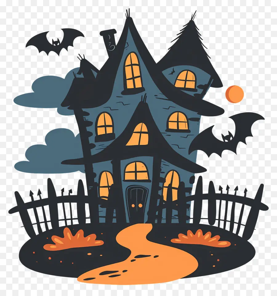 Casa De Halloween，Casa Escura PNG