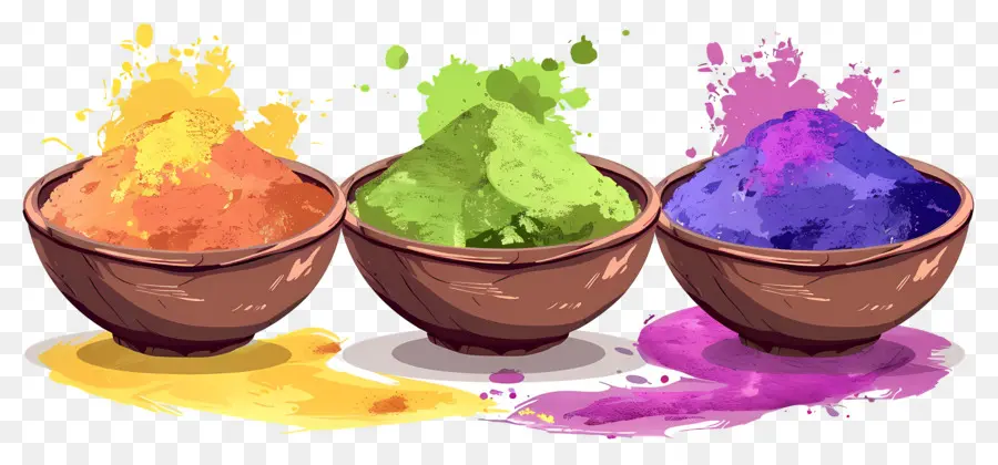 Fundo Holi，Pós Coloridos PNG