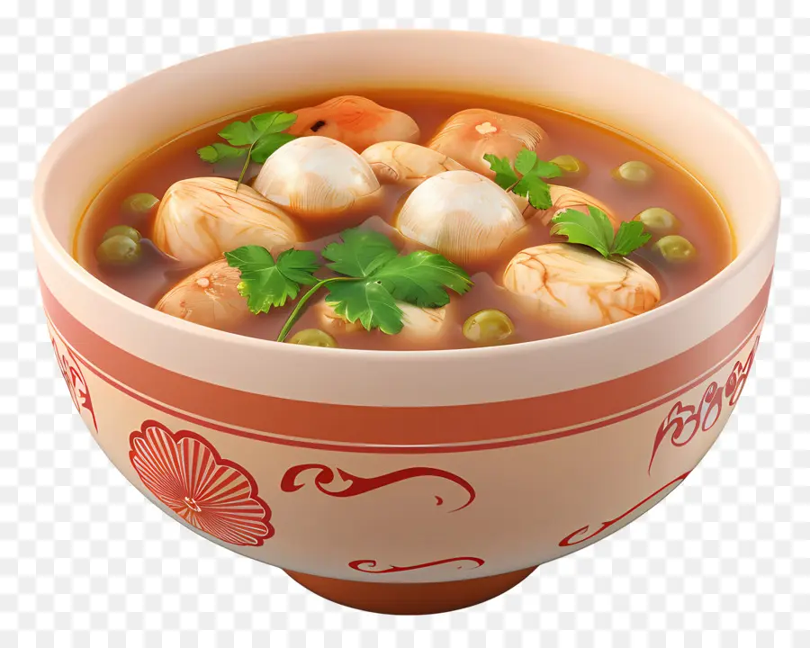 Comida Africana，Tigela De Sopa PNG