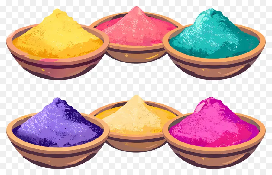 Fundo Holi，Pó Colorido PNG