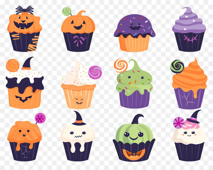 Bolinhos De Halloween，Gato PNG