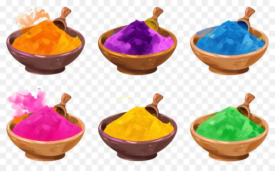 Fundo Holi，Pó Colorido PNG