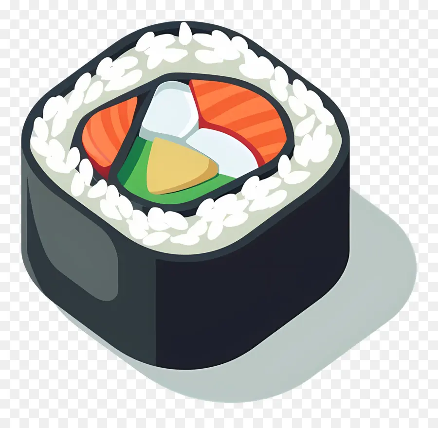 Rolinho De Sushi，Rolinhos De Sushi PNG