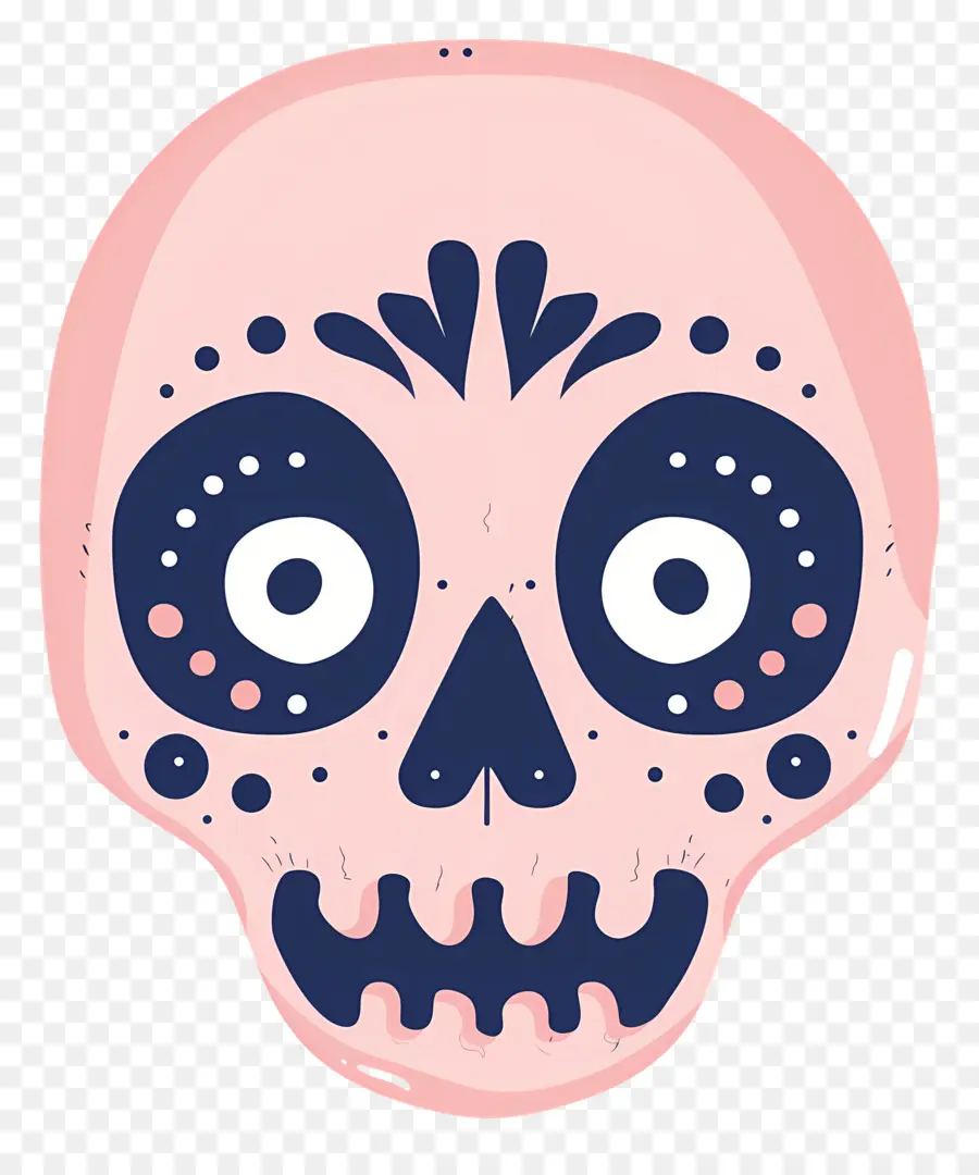 Caveira De Halloween，Crânio Decorativo PNG