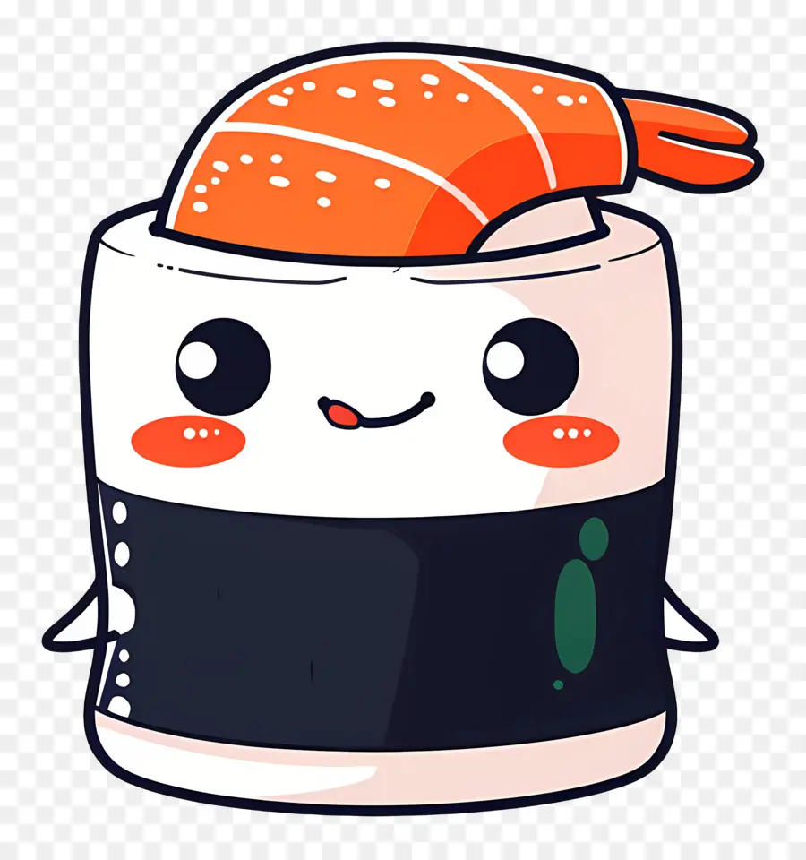 Sushi Fofo，Personagem De Sushi PNG