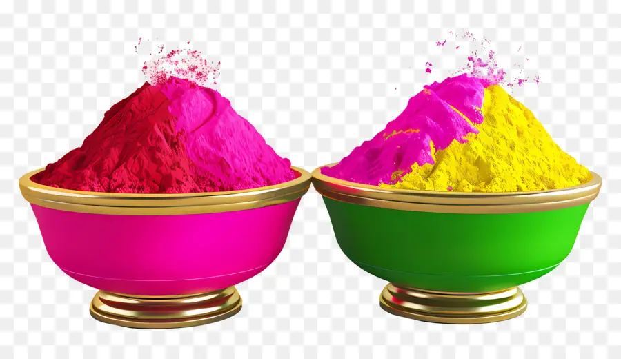 Fundo Holi，Pó Colorido PNG